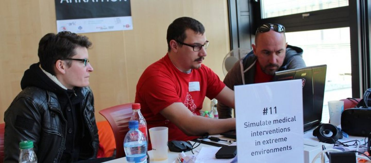 Réalité virtuelle au service des secouristes : le projet développé à l’Arkathon avance!